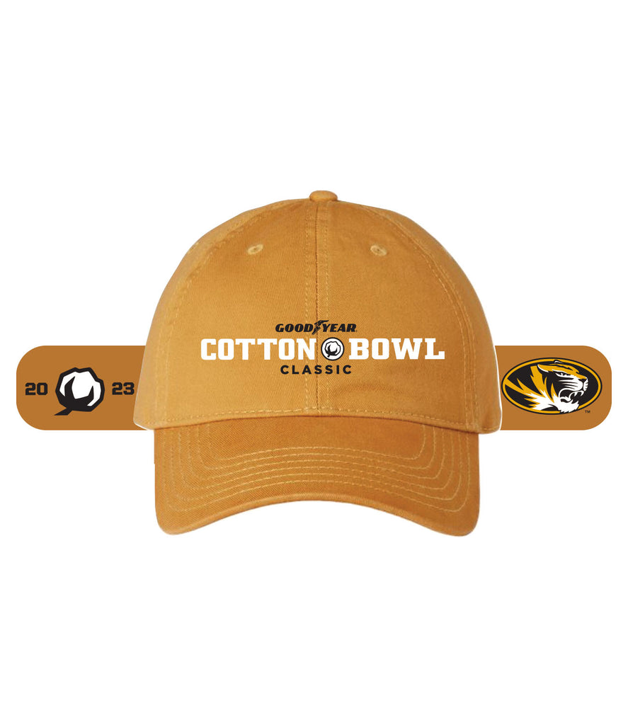 2023 Cotton Bowl MISSOURI Gold Cap