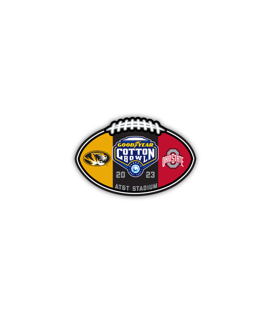 2023 Cotton Bowl 1.5" Lapel Pin