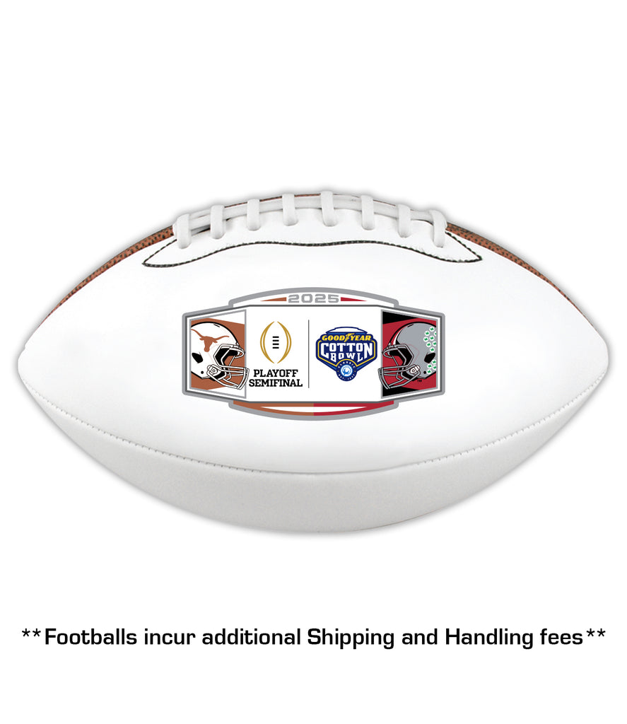 2025 Cotton Bowl Full-Size Football