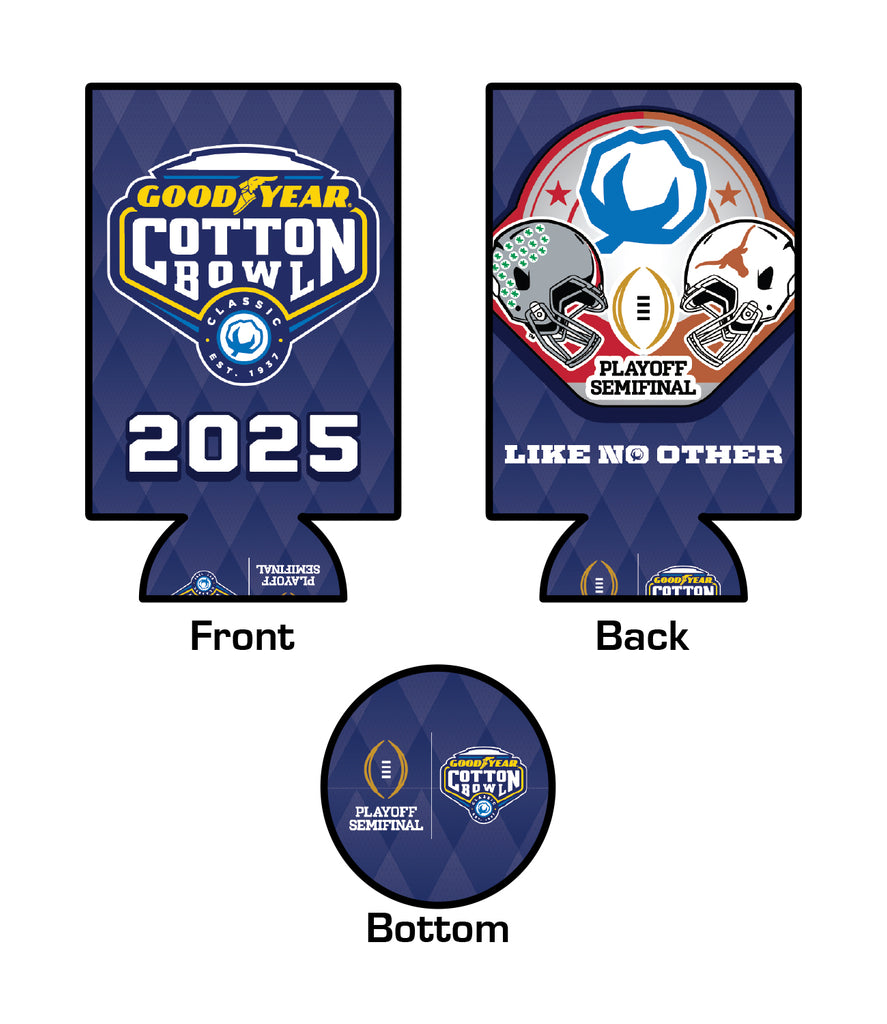 2025 Cotton Bowl 16oz Koozie