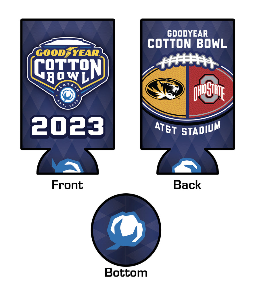 2023 Cotton Bowl 16oz Koozie