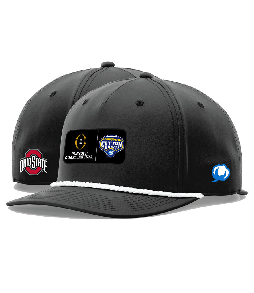 2025 Cotton Bowl Ohio St Rope Cap – Cotton Bowl Merchandise