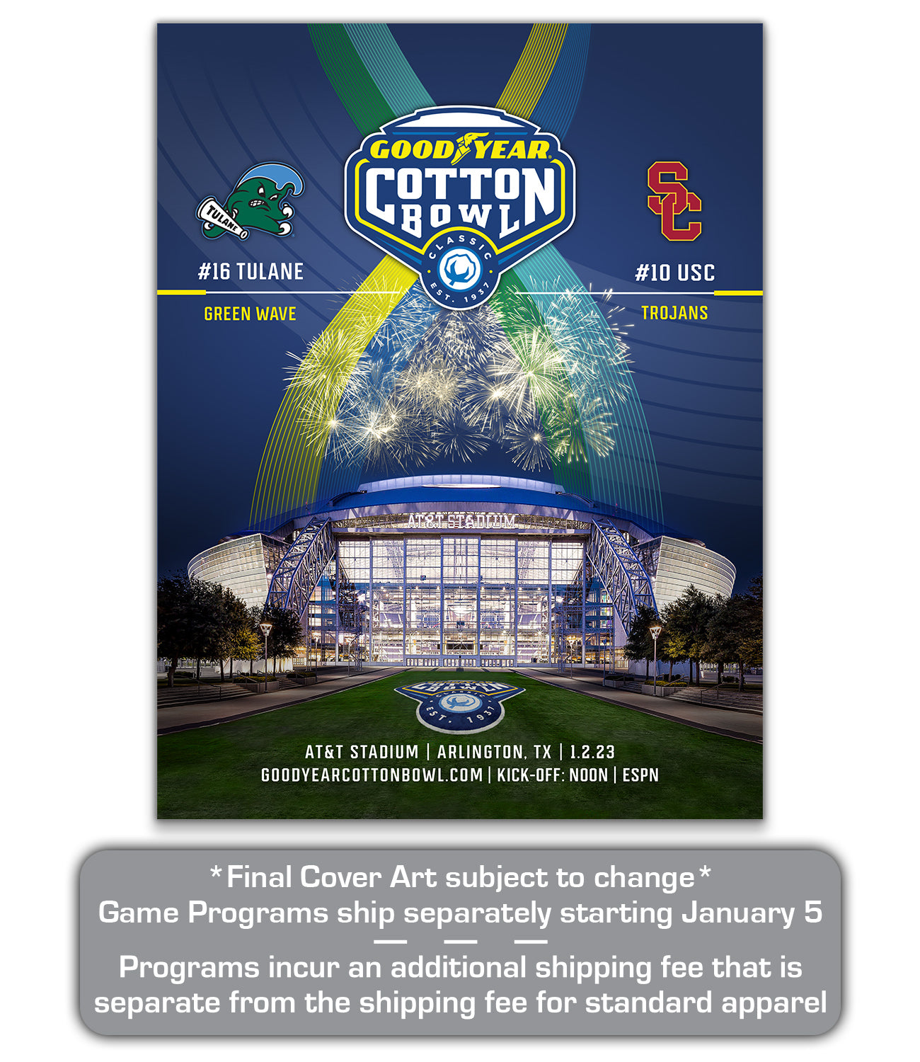 Goodyear Cotton Bowl Classic Tickets - 2023 Cotton Bowl Games